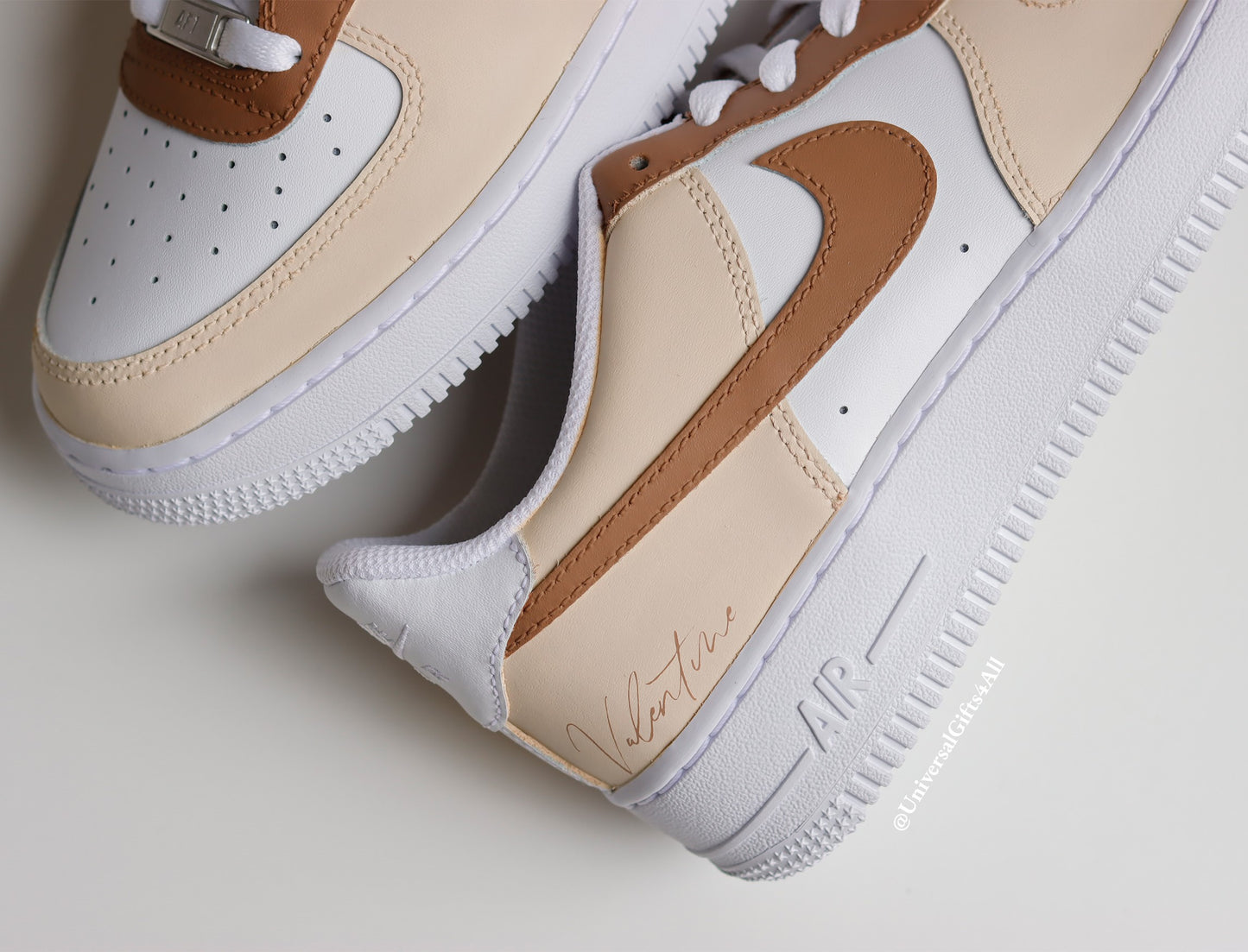 'Mushroom Beige' Custom Air Force 1 sneaker