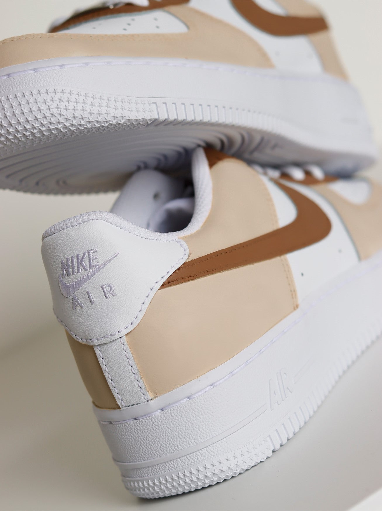 'Mushroom Beige' Custom Air Force 1 sneaker