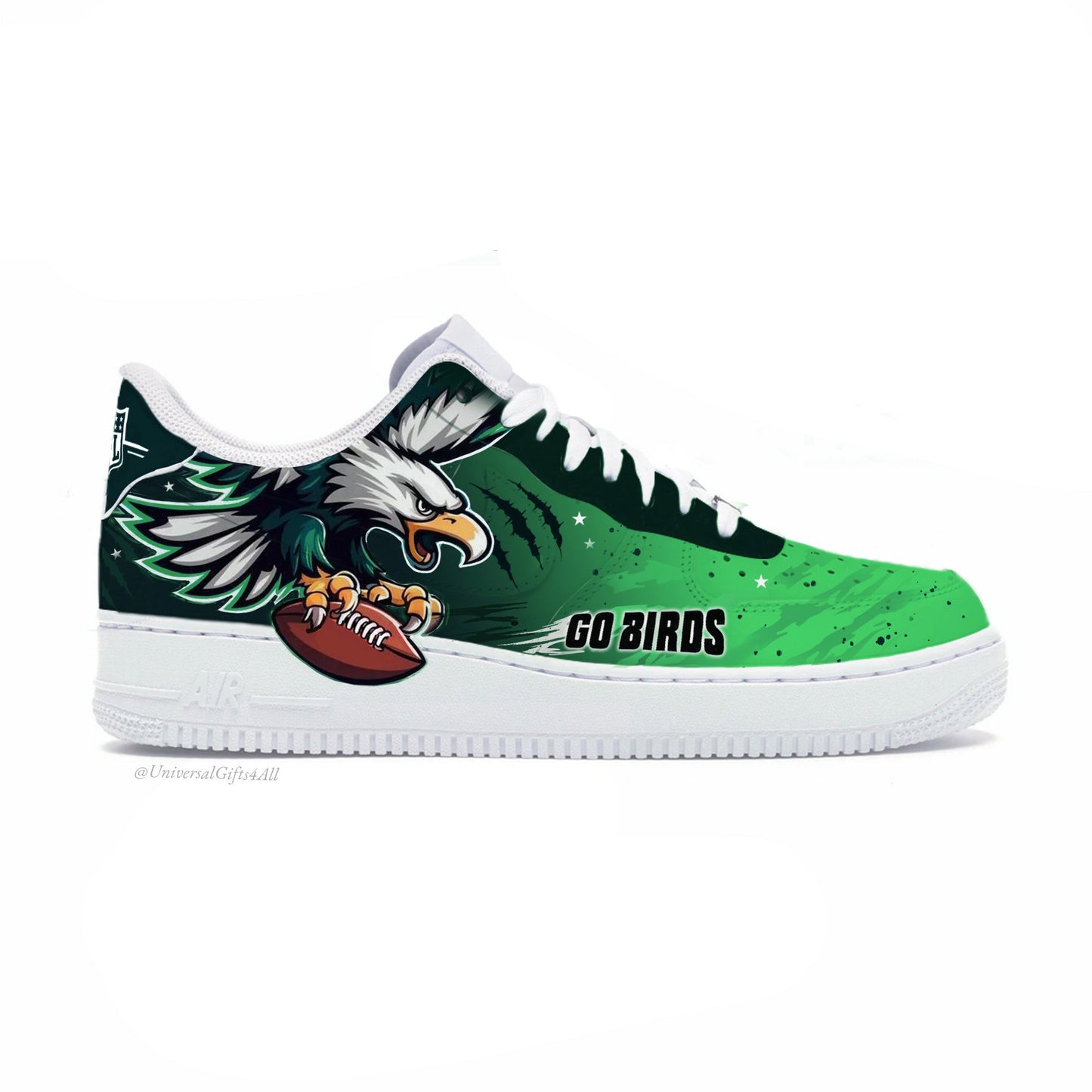 Custom Request Air Force 1 '76ers + Eagles + Couri + VIP Splatters'