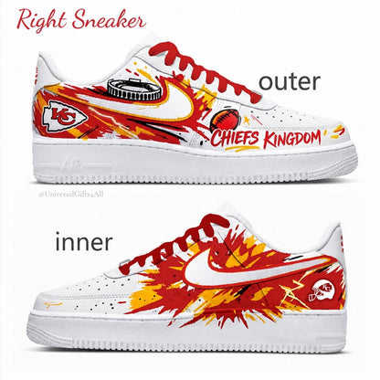 Custom Request KC 'Kansas City Chiefs' Air Force 1